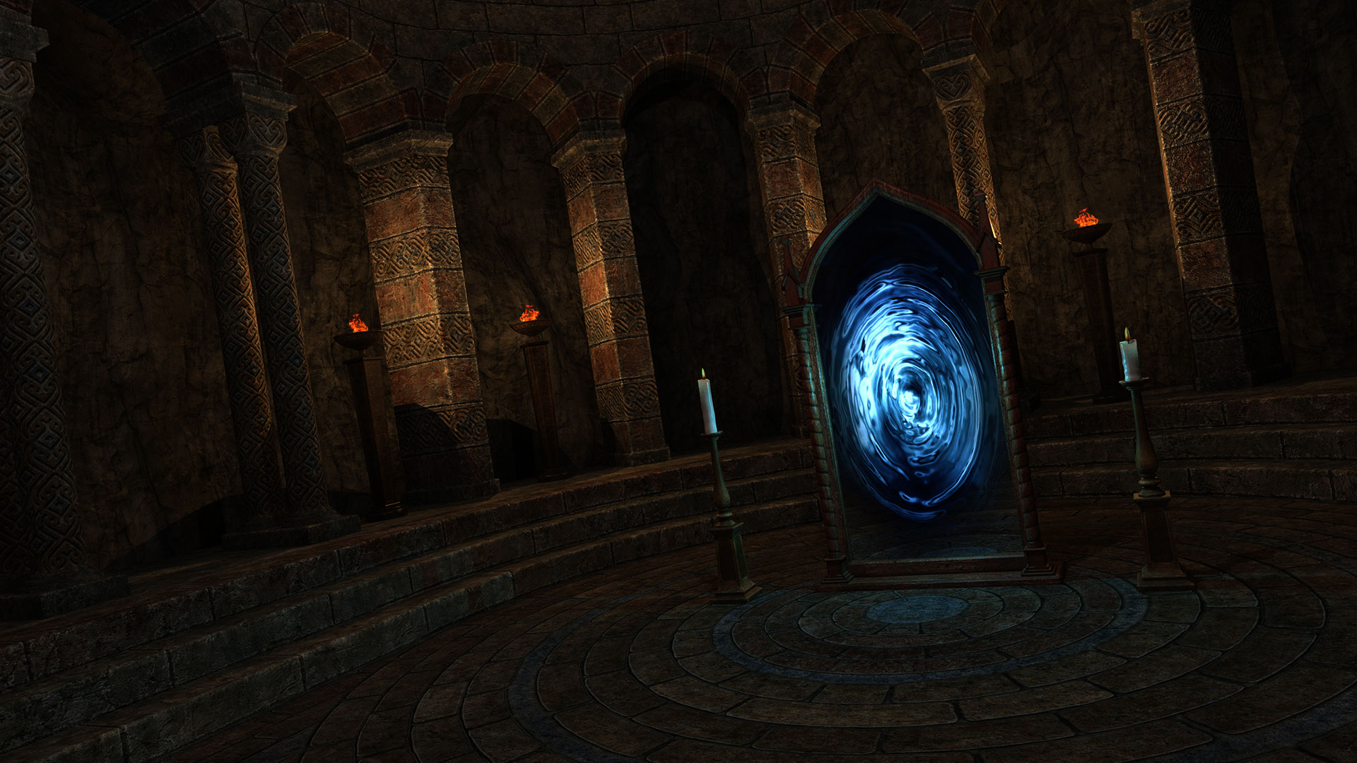 EspadaWorld Game Gameplay Screenshot Dungeon Portal