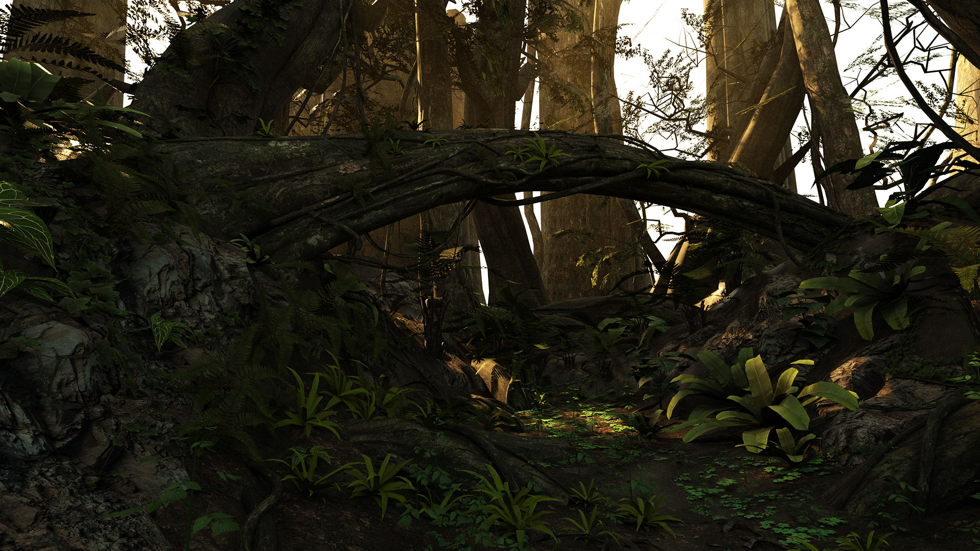 EspadaWorld Game Gameplay Screenshot Dark Sunset Forest